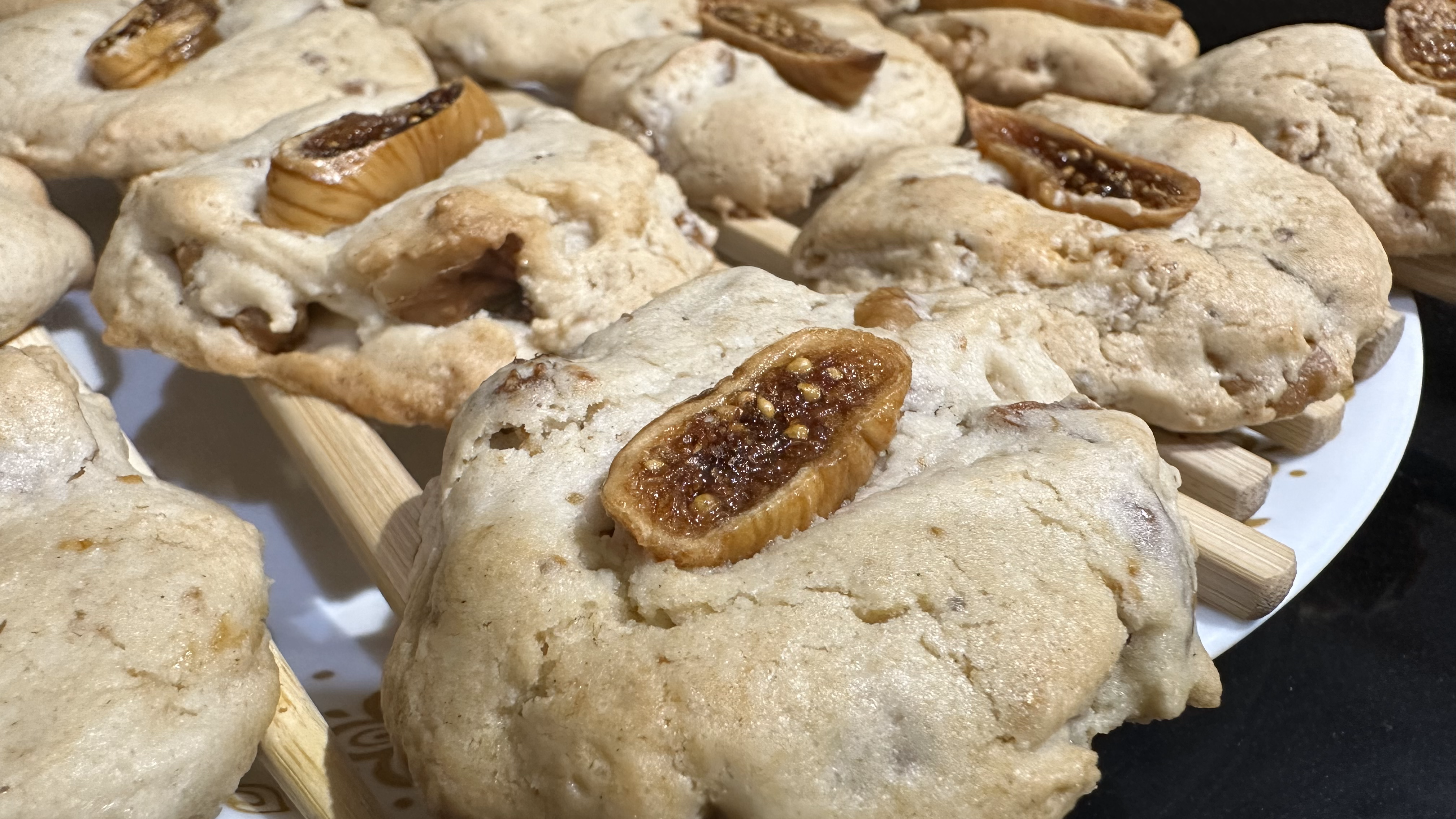 vegan fig cookies